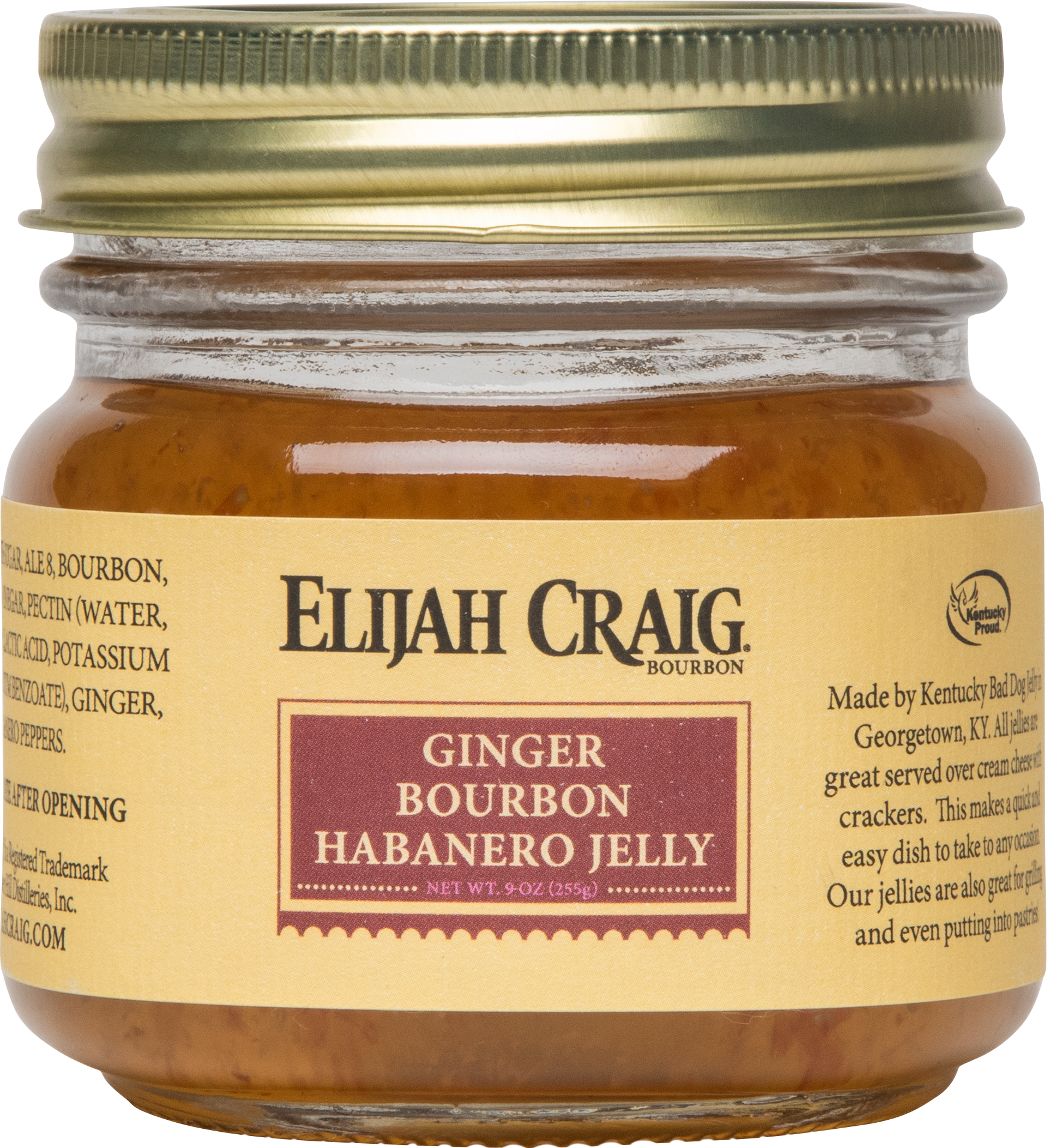 Ginger Bourbon Habanero Jelly