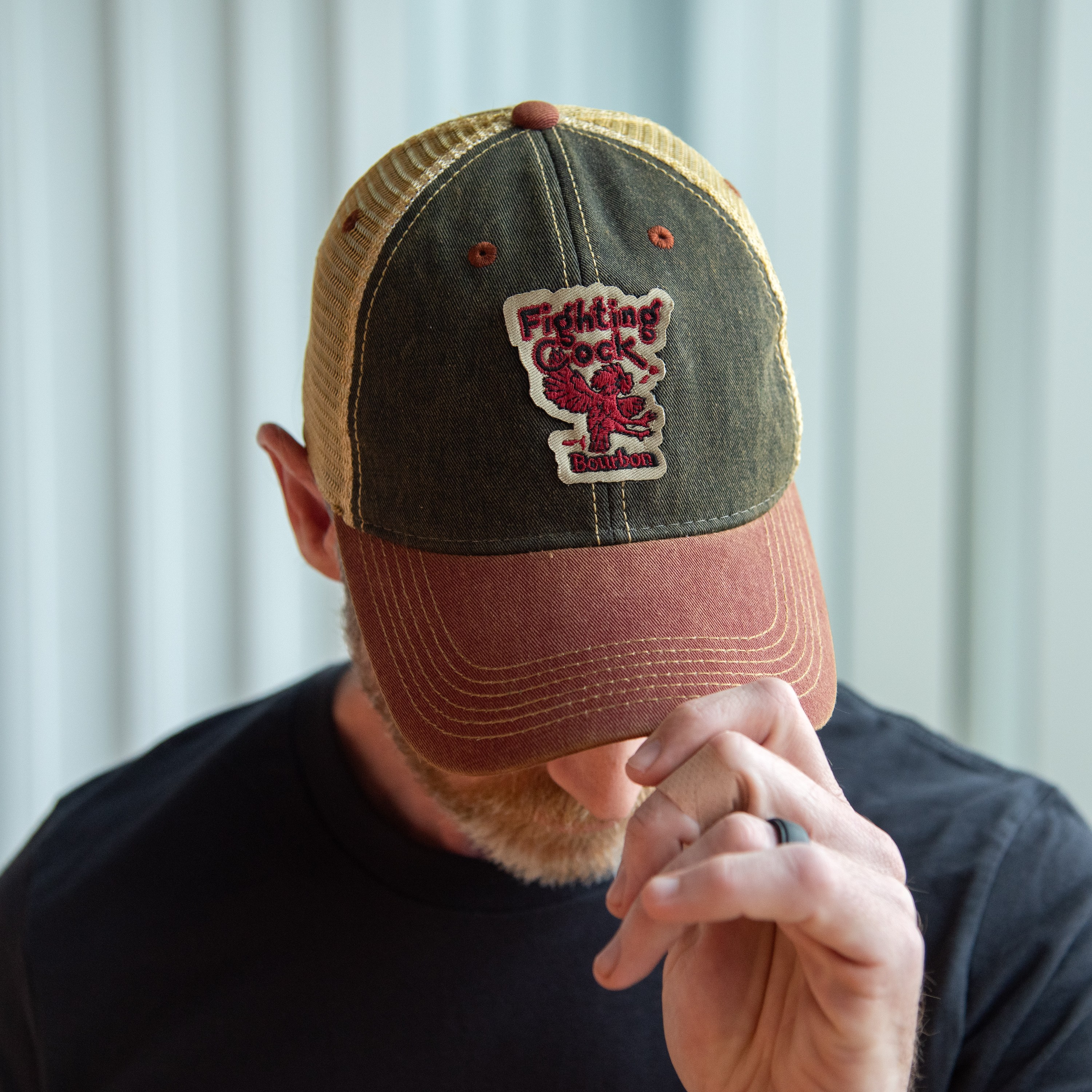 Fighting Cock Mesh Hat