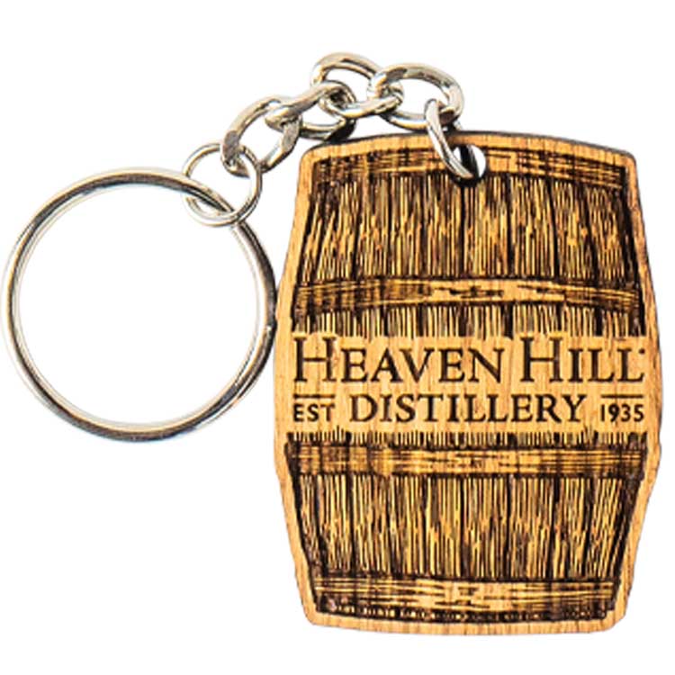 Barrel Wood Keychain