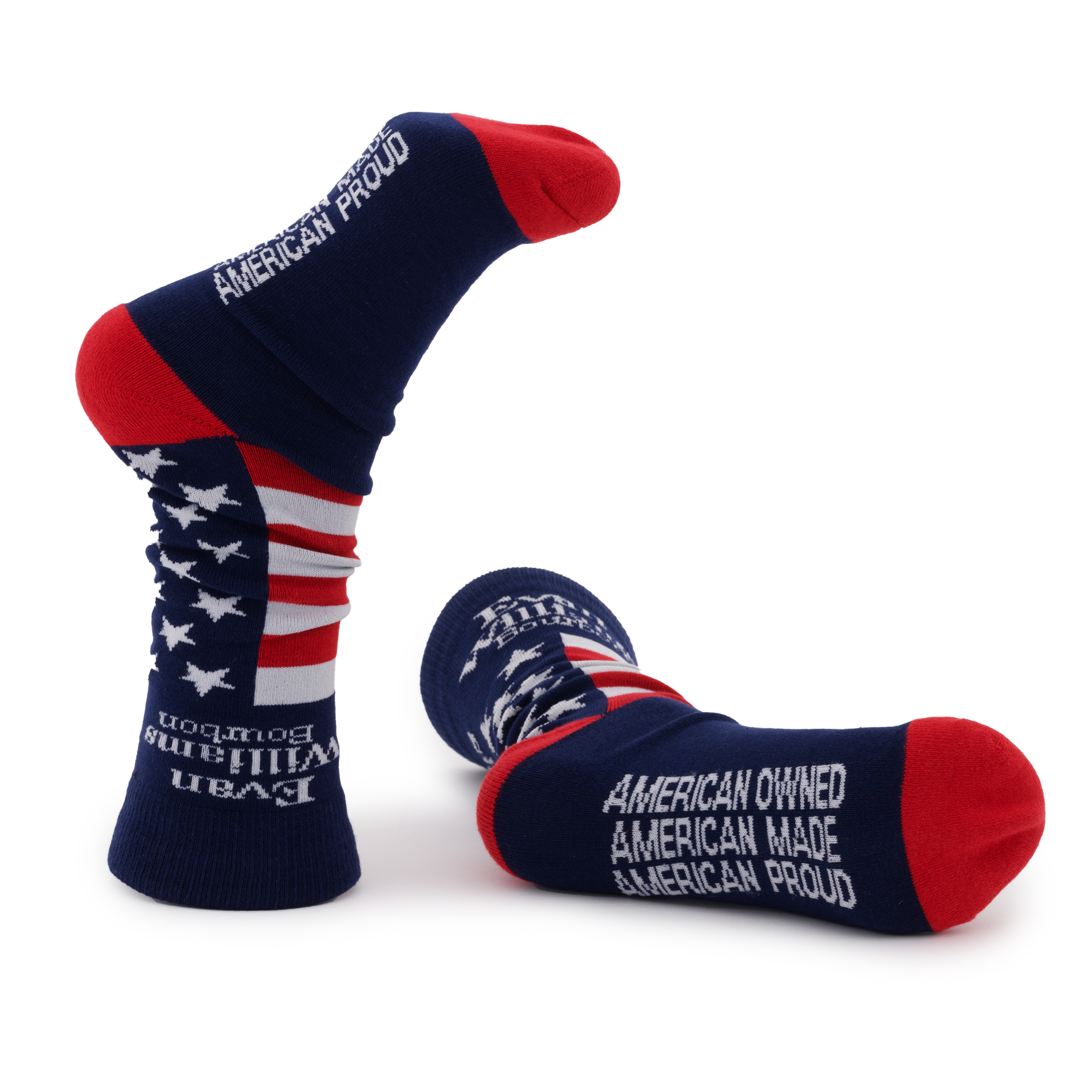 Red White & Blue Knit Sock