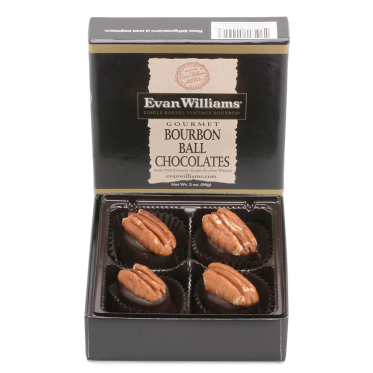 Single Barrel Bourbon Balls 4 piece